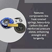 Vista 7 de EFT Stage 2 Kit de embrague para Toyota Pickup 1979-1988 y 4Runner 1984-1988 2.2L 2.4L 22R 22RE 2L 2LT - Placa de presión resistente y disco