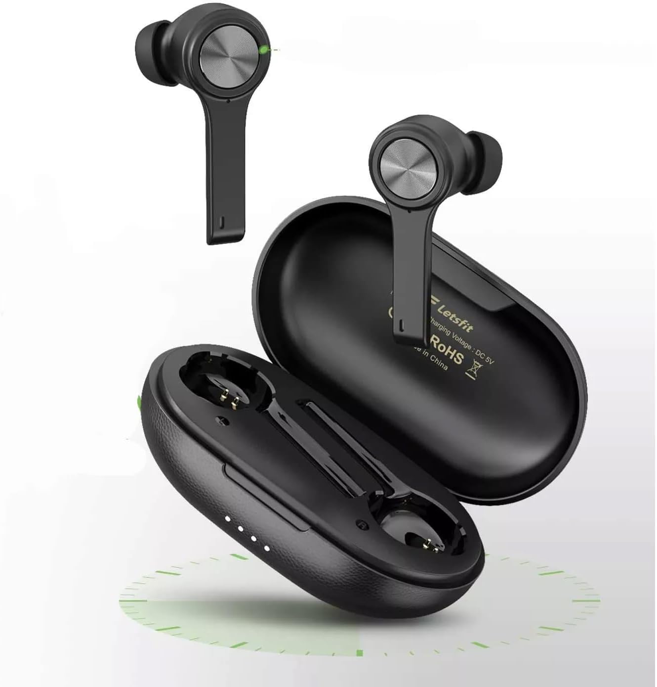 TWS Earphones Compatible with Motorola Moto G/G Play (2026) - Wireless Earbuds Headphones True Stereo Headset