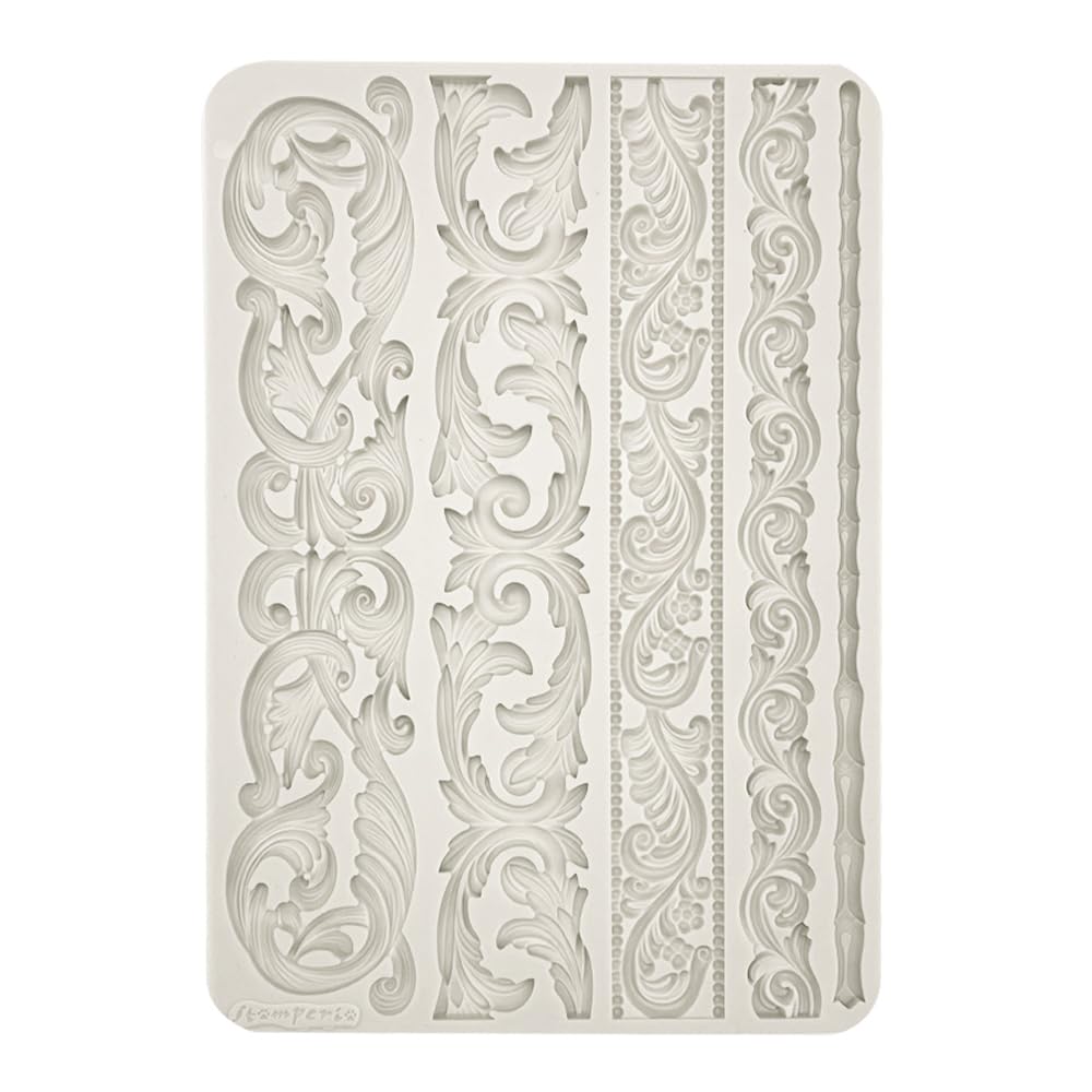 Stamperia KACMA401 Silicone Mould, Grey, One Size