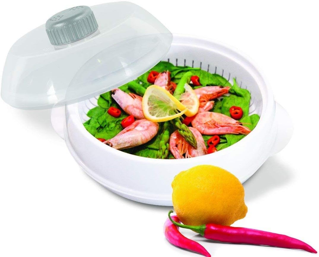 Smart Cook Microwave Steamer Amazon.co.uk Home & Kitchen