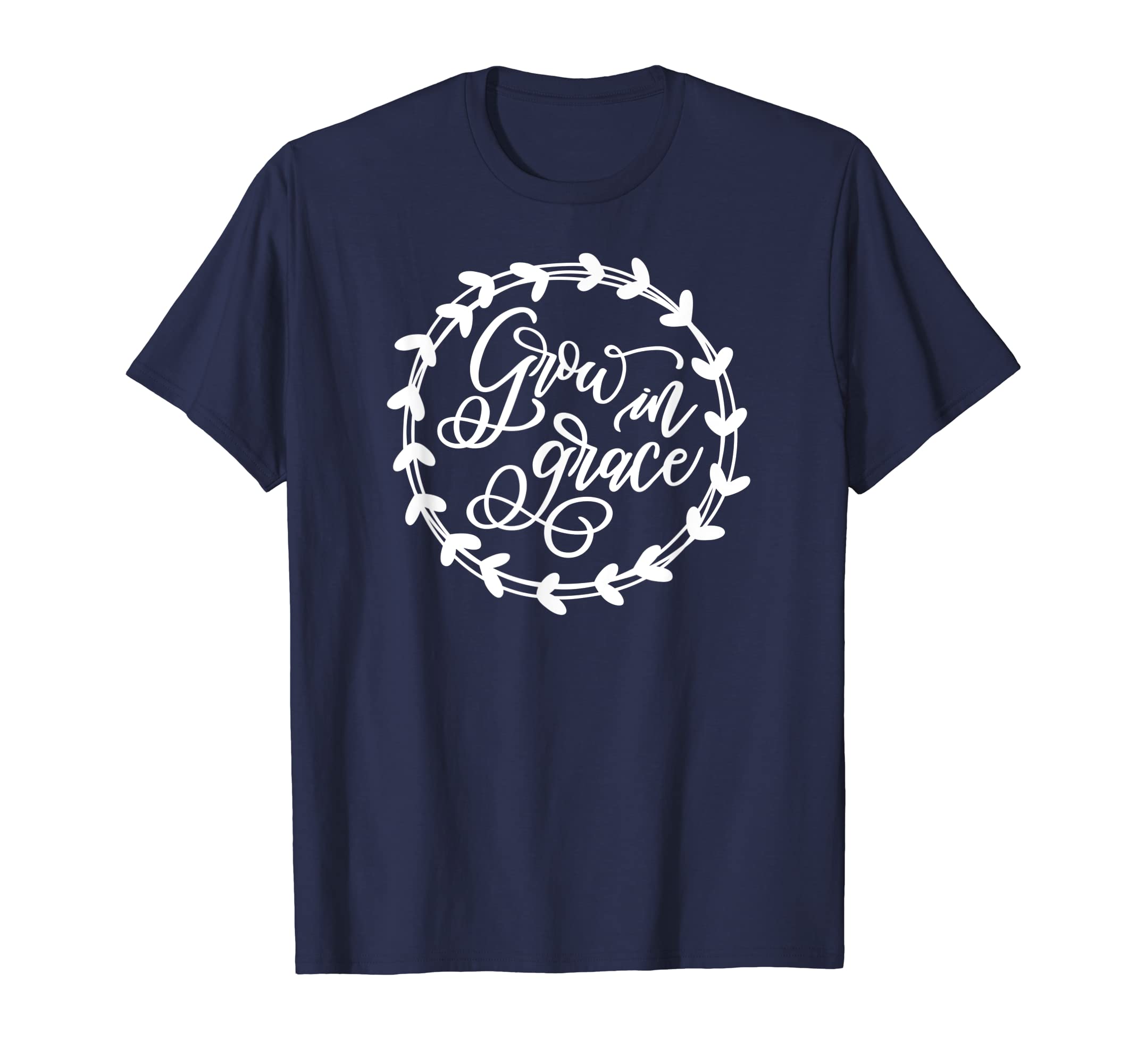 Christian Mom Faith Bible Verse T-Shirt 2 Peter 3:18 T-Shirt
