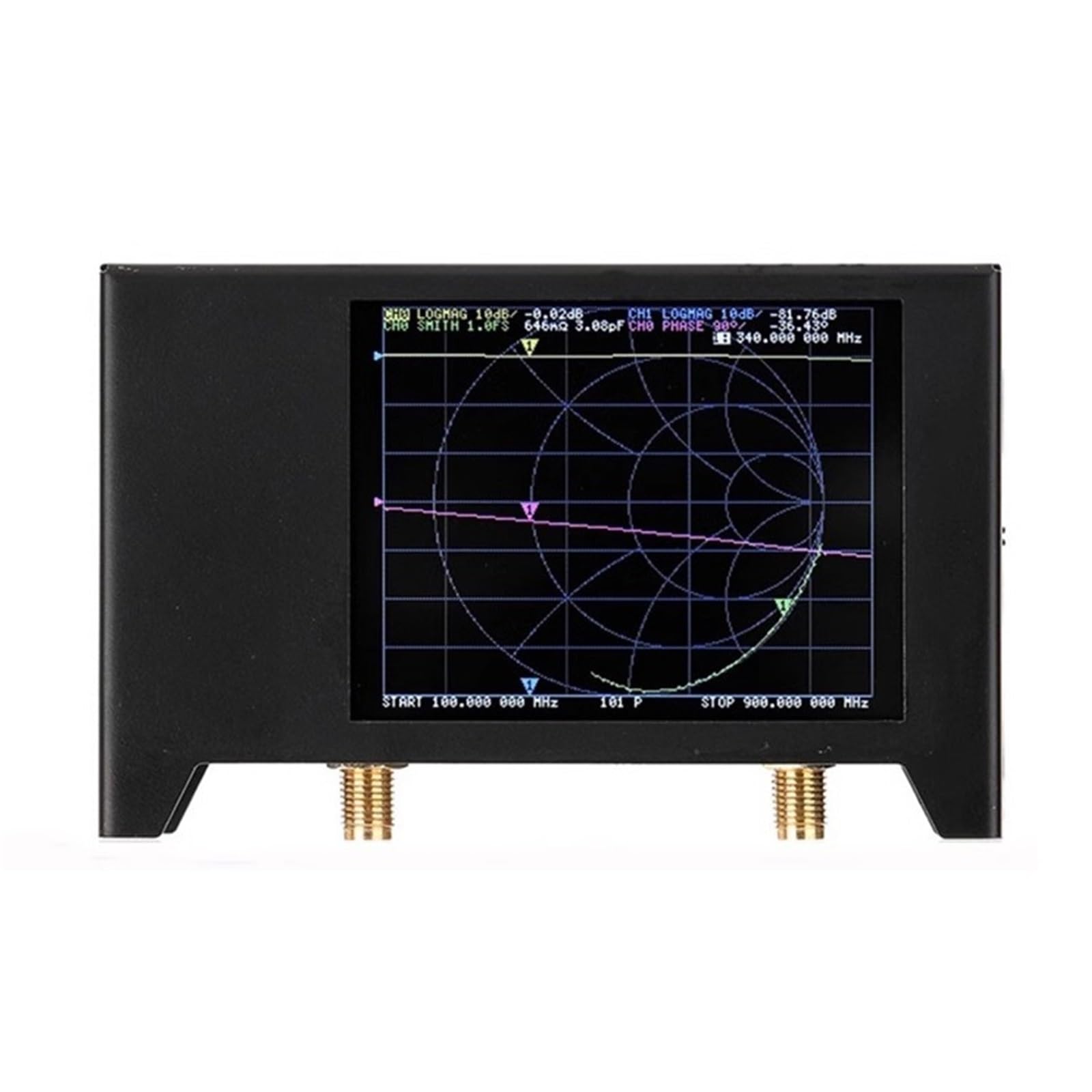 Analizator sieci, Ekran 2,8" NanoVNA SAA2 3G, Analizator Sieci Wektorowej