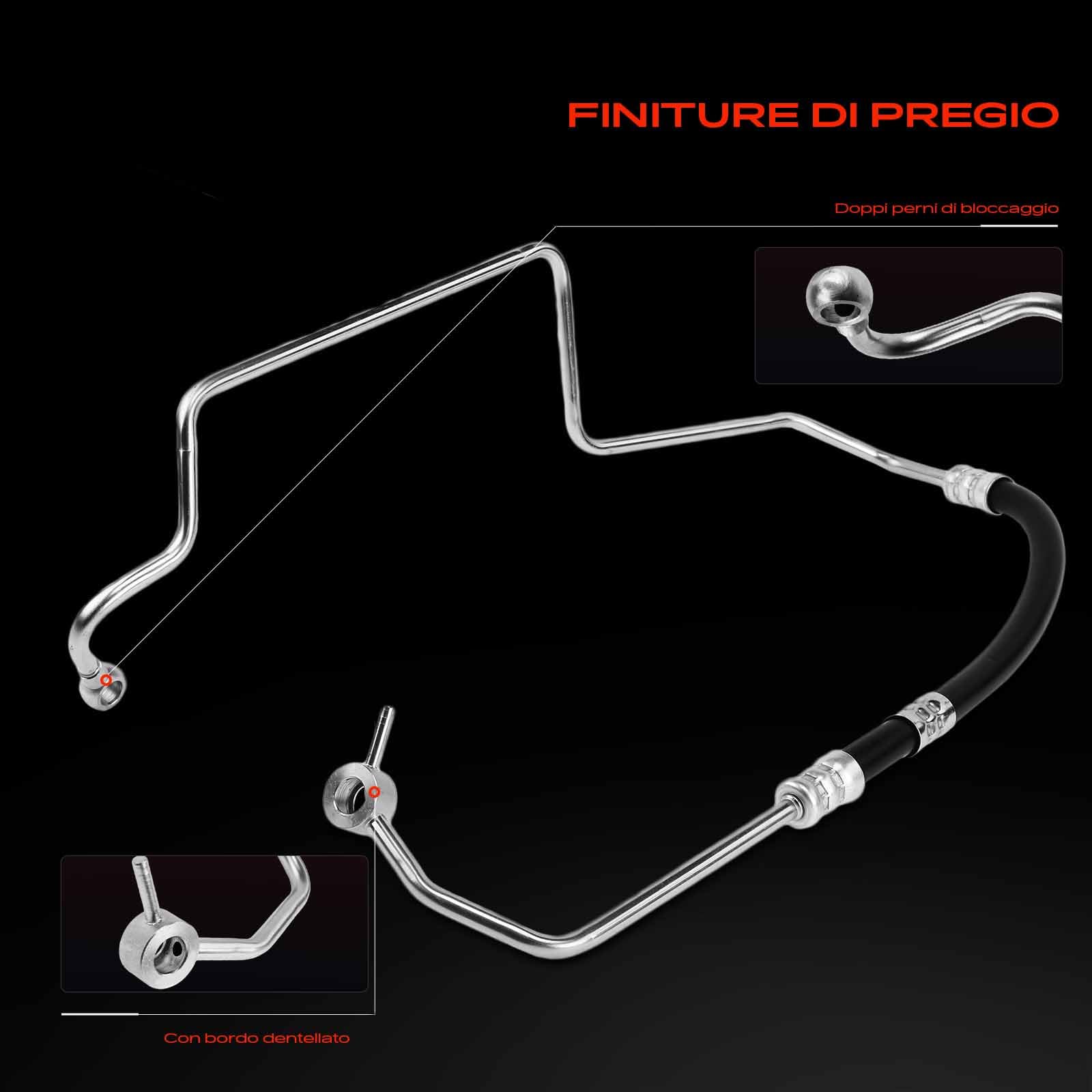 Frankberg Servosterzo Tubo flessibile Compatibile con Doblo MPV 119 223 Doblo Furgone/MPV 223 Replace# 3405519,51714311