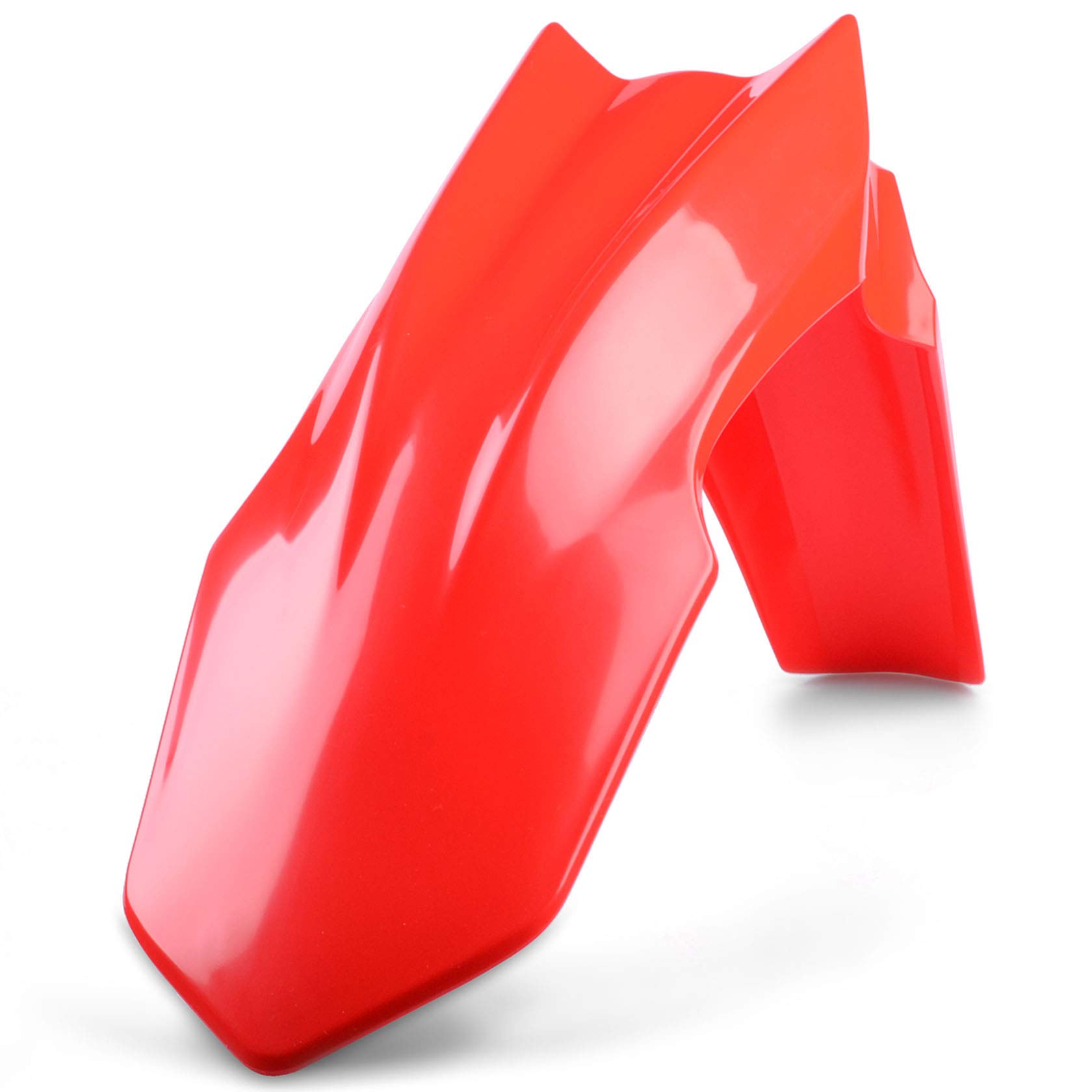 Polisport 8573900001 - Parafango Anteriore Replica Oem Realizzato In Plastica Lucida Durevole E Resistente Compatibile Con Le Moto Honda In Colore Rosso - 4