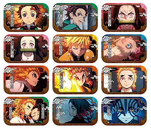 鬼滅の刃 まるかくカンバッジ5 12個入りBOX