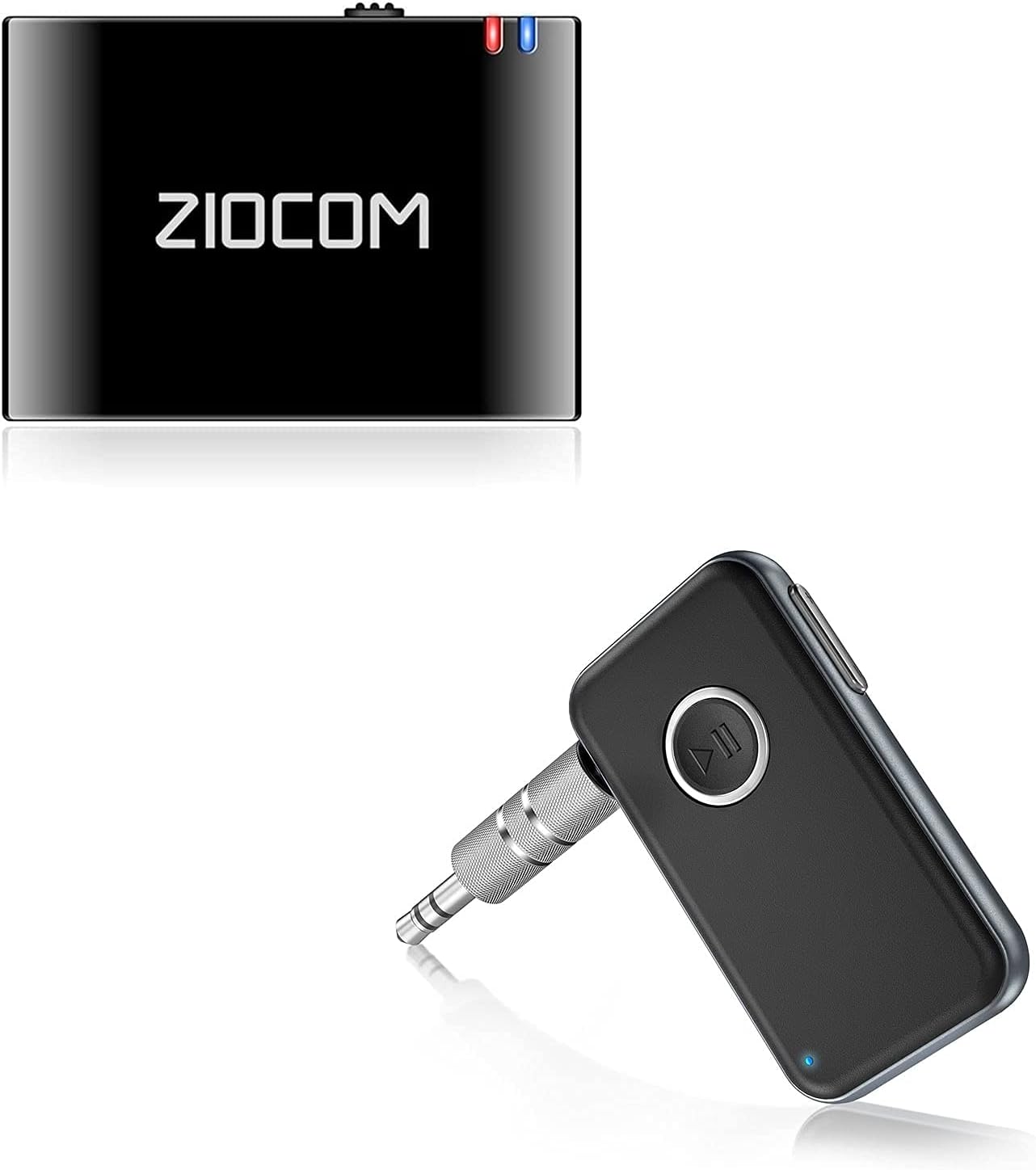 ZIOCOM 30 Pin Bluetooth Adapter Receiver for Bose iPod iPhone SoundDock Speaker & Wireless Bluetooth Aux Adapter Receiver for Car, Home Music Streaming System