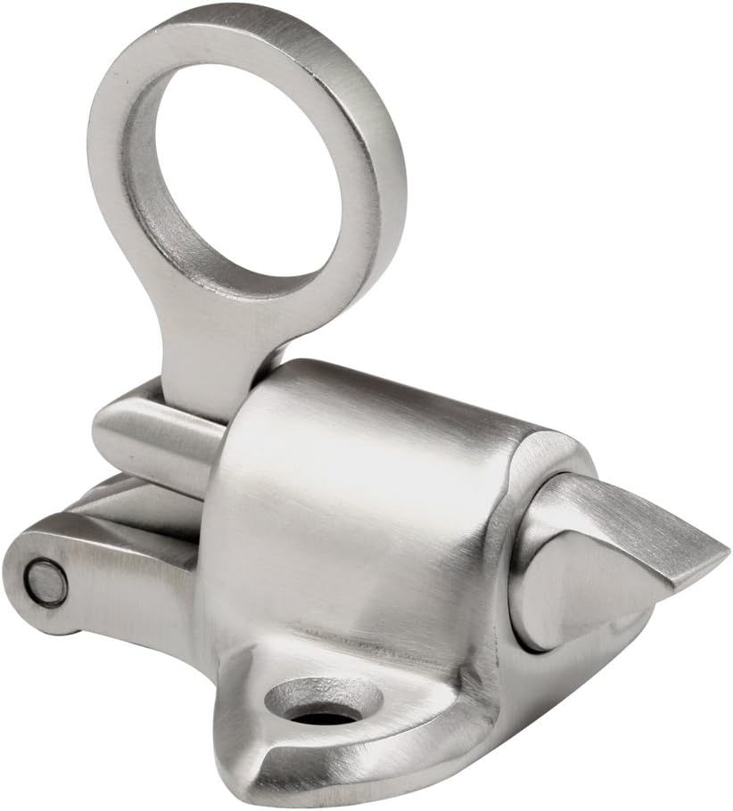 Prime-Line H 3610 Brushed White Bronze, Projecting Window Spring Catch ...