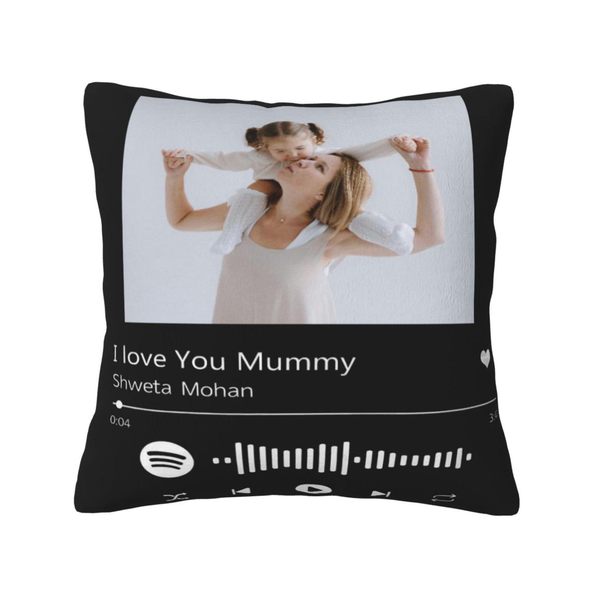 NGGBBDYGB Personalized Pillows Home Decor Custom Pillow With Picture 18x18 Custom Throw Pillow Cover