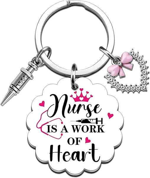 Hafviyra Nurse Gifts for Women Unique Nurses Graduation Keychain Gifts for Nursing Student Practitioner Birthday Best Nursing Accessories for Nurses Week Special Nurse Appreciation Stuff