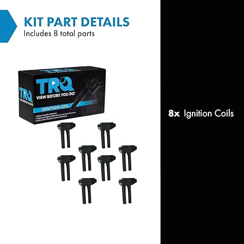 Miniatura 2 de Juego de 8 bobinas de encendido compatibles con Chrysler Dodge Jeep Ram Truck 5.7L 6.1L V8 Hemi