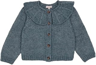 Chaqueta Cuello Especial Gris Suéter cárdigan para Bebés