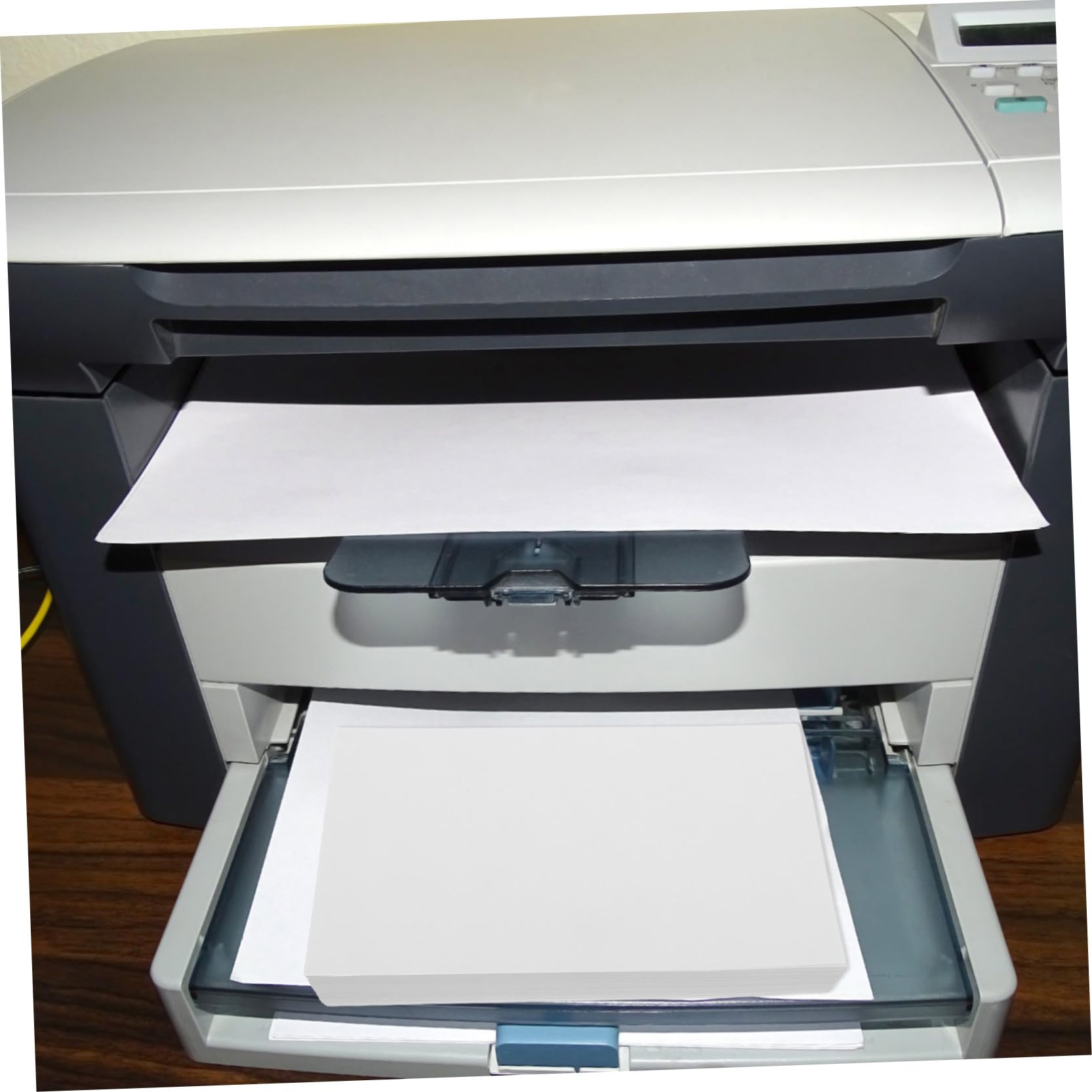 NUOBESTY 500 Blatt Weißes Multifunktionspapier Doppelseitig Bedruckbares Druckerpapier für Bastelarbeiten und Büro mit Hoher Druckqualität