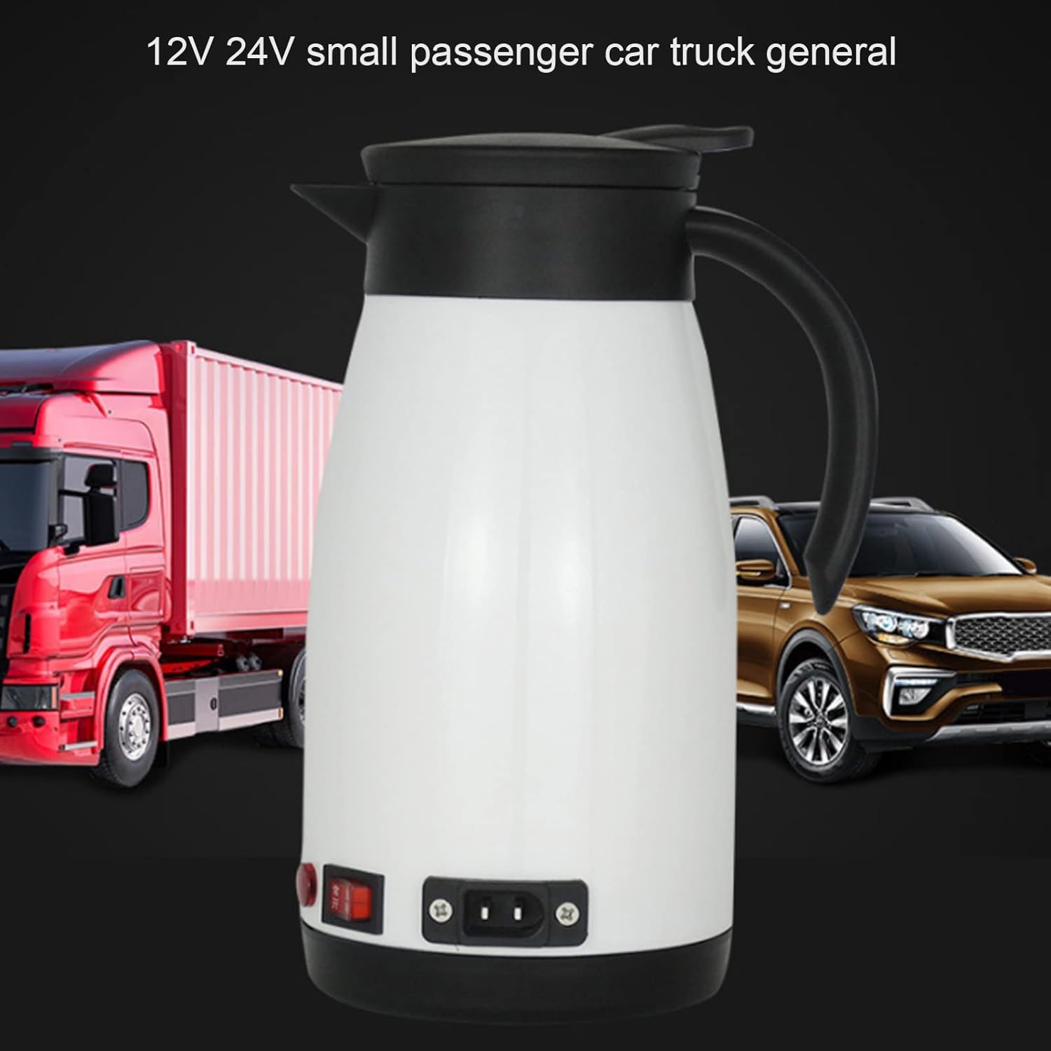 High Power Stainless Steel Water Boiler Anti Dry,2.3 L Electric Water Kettle, Large Capacity Tea Kettle, Car Kettle Water Boiler, for Home, Dormitories, Offices Or Kitchen, 2.3 L Electric Water