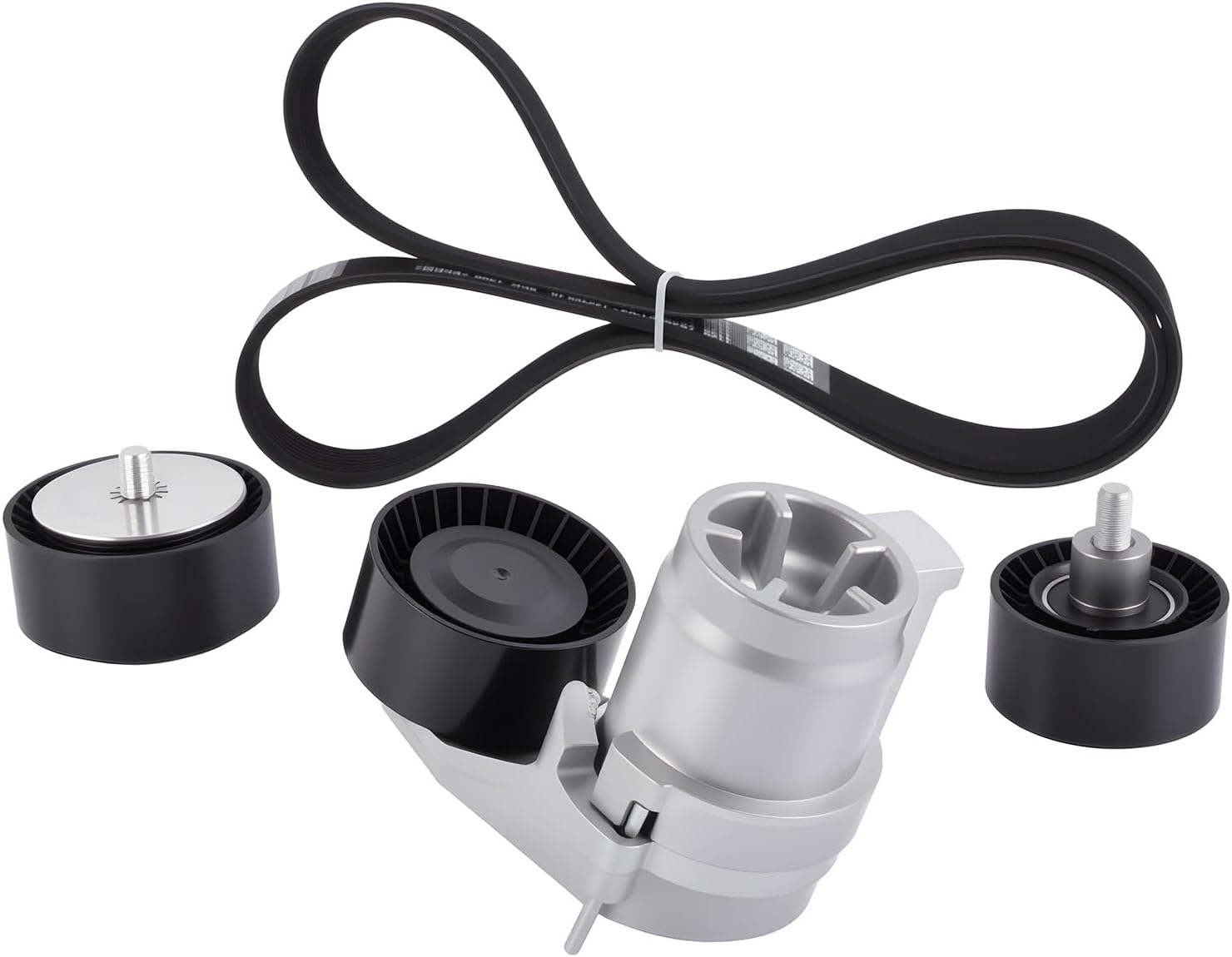 11287589366 Drive Tensioners Timing Belt Kit Compatible with BMW 535i 2011-2016, 640i 2012-2018, X5 2011-2017, X6 3.0L 2011-2019 Replace 11287589361 11287589365 8pk1390