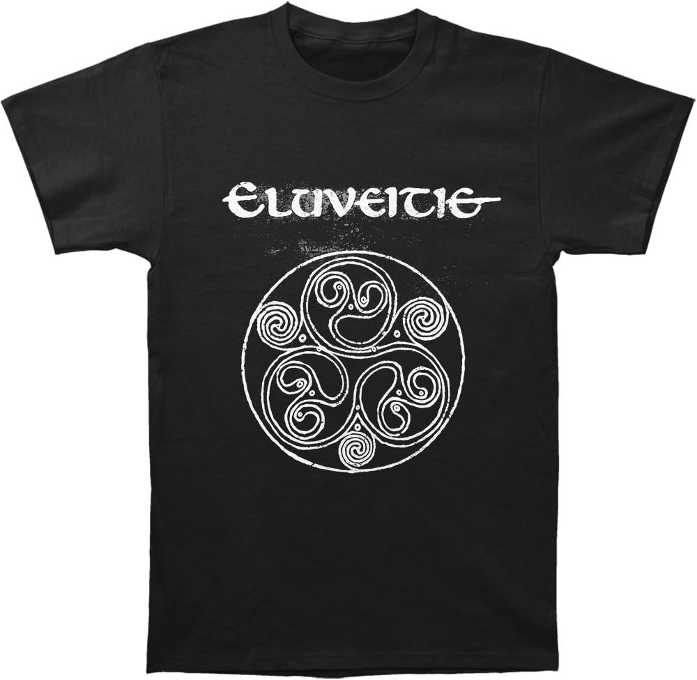 Eluveitie Band Helvetios Album Cover Art T-Shirt XL Blacks