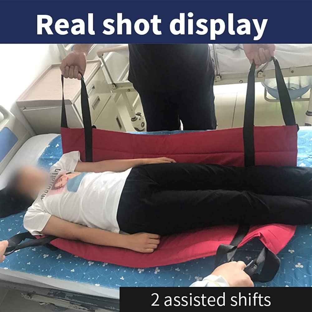 Almohadilla de posicionamiento para Cama con Asas, sábanas para Tablas de Transferencia, Tablas de Transferencia, Correa Deslizante, Eslinga elevadora para Pacientes, sábana Deslizante, Ayuda par