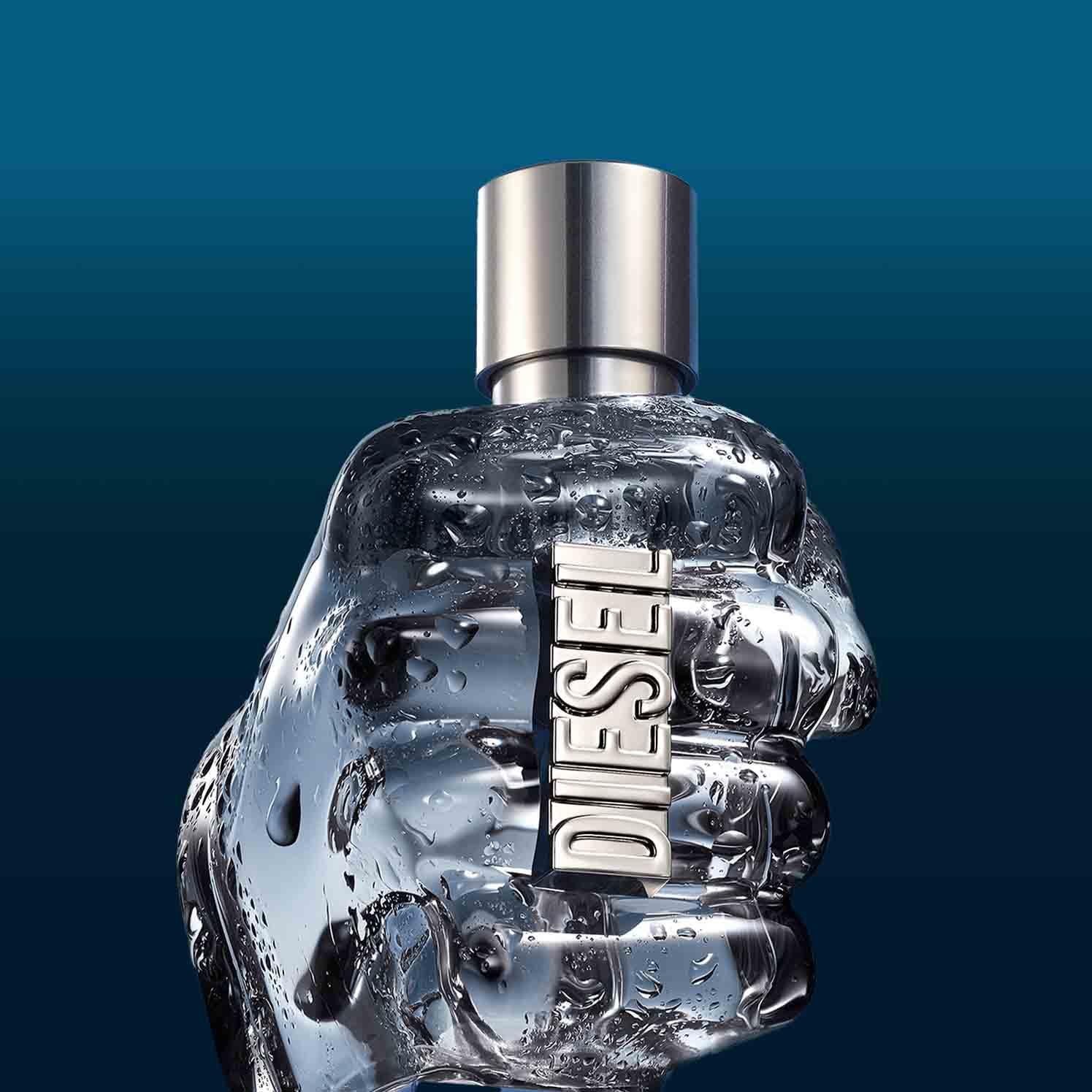 Diesel Only The Brave Eau de Toilette Uomo, Profumo Uomo Fresco e Potente, Fragranza Legnosa Agrumata, Note di Limone, Rosmarino e Ambra, A Lunga Durata, Profumo di Lusso per Uomo