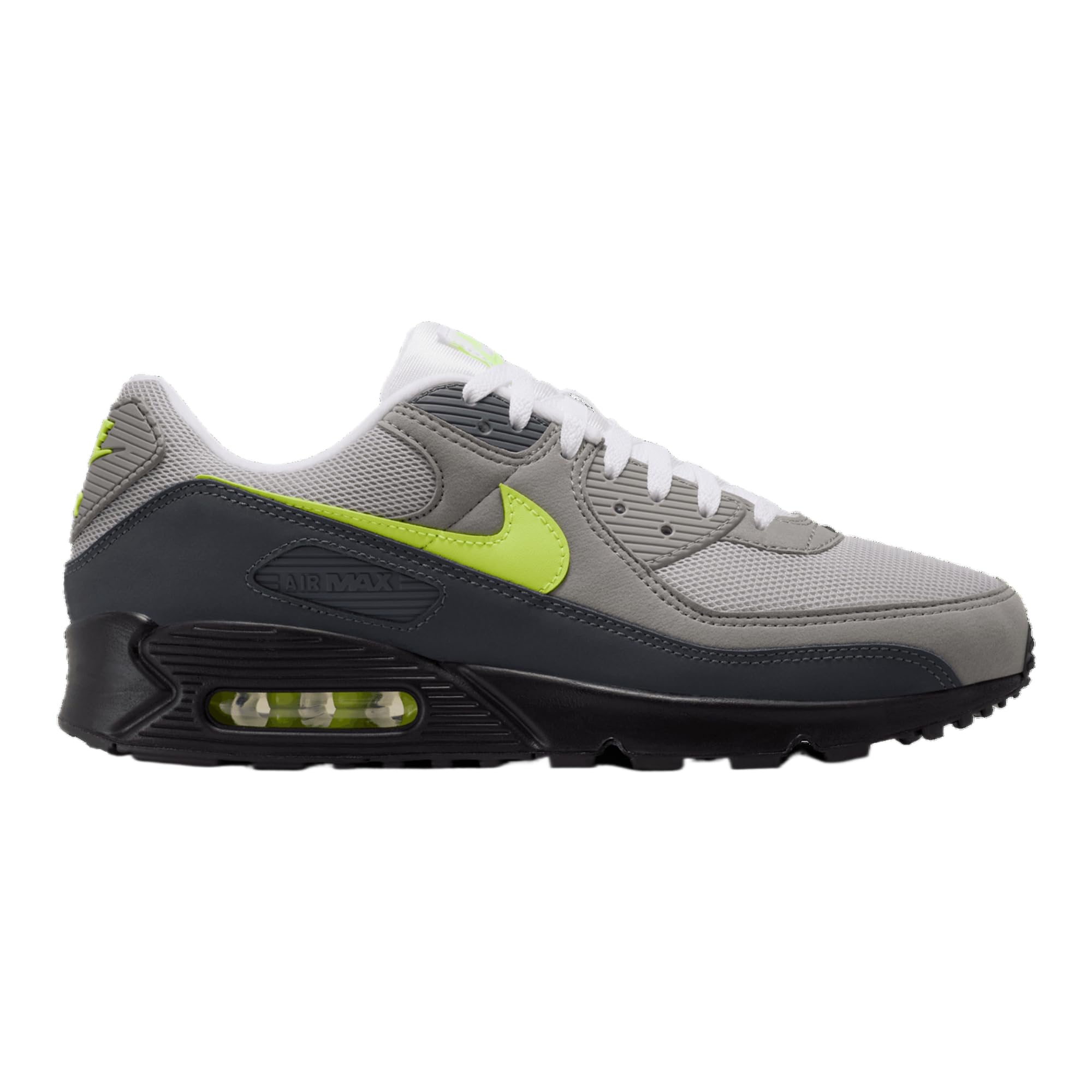 Air Max 90 PRM Reflect - Men's (Neon Yellow/Anthracite/Black)