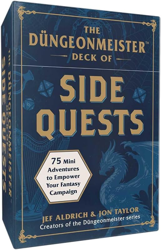 El mazo de misiones secundarias de Düngeonmeister: 75 mini aventuras para potenciar tu campaña de fantasía (serie Düngeonmeister)