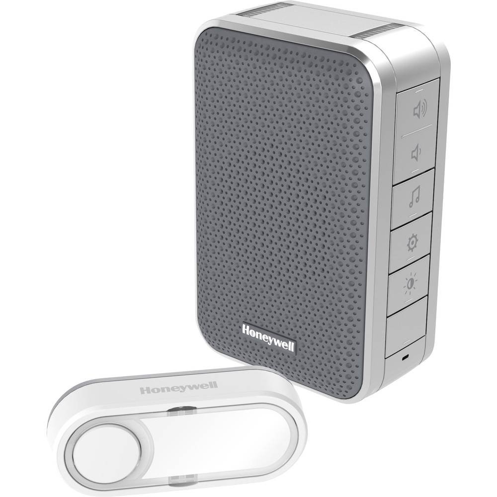 Honeywell DC313SG Kit de Carillon sans fil avec LED 150 m