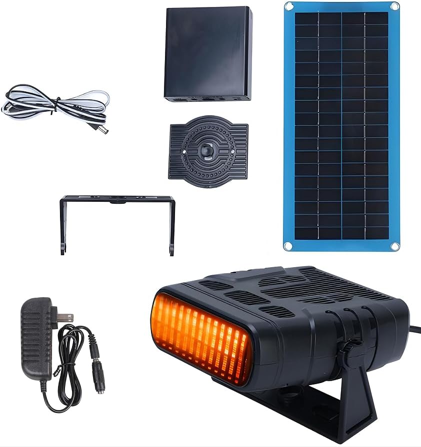 Photo voltaic Heater For Greenhouse Rooster Photo voltaic Powered With Overheating Safety Environment friendly Heating For Pets Like Rooster Kitten Pet In Winter