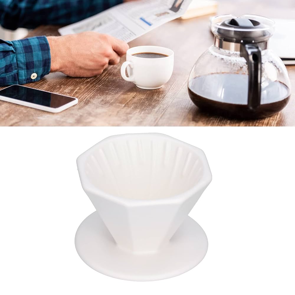 THEDRIPPER BOX DAMNGOOD!! × NATURE TONES Ceramic Coffee Dripper | Pour-Over Brewer by Fable Home