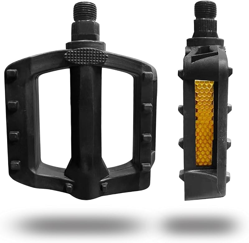 Bike Pedals 1 Pair HX-191 Replacement 9/16" Bicycle Pedals Fit for Women Men Bicycles