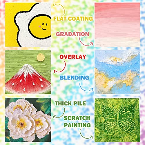 Axearte Soft Oil Pastels Set, 52 Colors Vibrant Creamy Oil Pastels Set With Painting Scraper, Art Supplies For Drawing, Blending, Layering, And Shading, Great Gifts For Artists, Kids, Beginners #TOP3