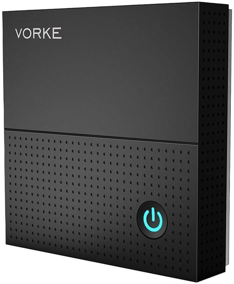 VORKE Android TV Box, Android 7.1.2 Amlogic S912 Octa Core 64 Bit 3GB 64G eMMC/HDR/1000M LAN/Dual-Band WiFi/Bluetooth 4.1 H.265 4K Smart TV Box