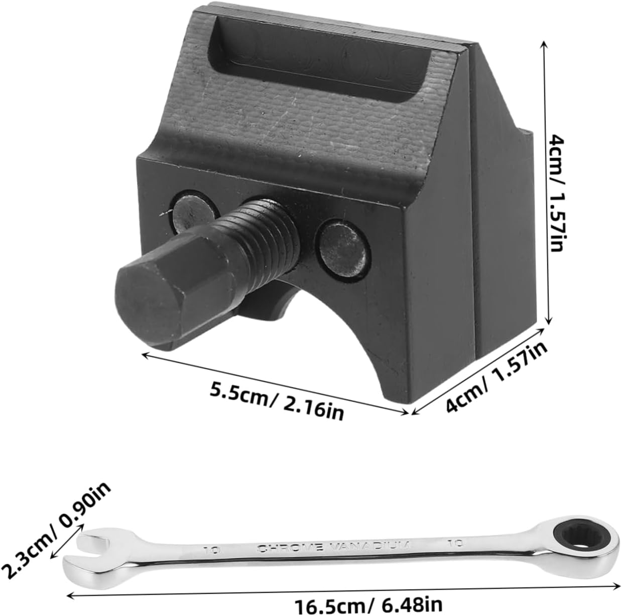 Universal Suspension Strut Splitter Tool Steel Spreader with Wrench