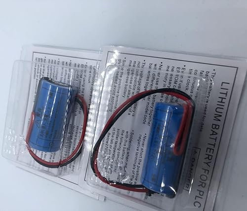 Miniatura 9 de EVASEN - Batería de repuesto para sistema QNS Q6BAT CR17335SE-R de 3 V, Q6BAT Q25PRHCPU, Q170HBATC, 1800 mAh, PLC, batería de litio con enchufe