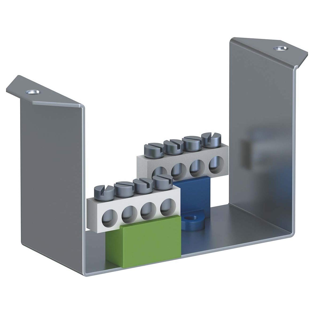 Soporte con conexión VHF-T2 acero Obo-bettermann para telecomunicaciones