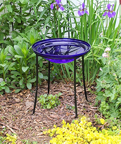 Achla Designs Fb-14 Ring Wrought Iron Metal Plant Birdbath Bowl Stand Flowerpot Holder, Black #TOP4