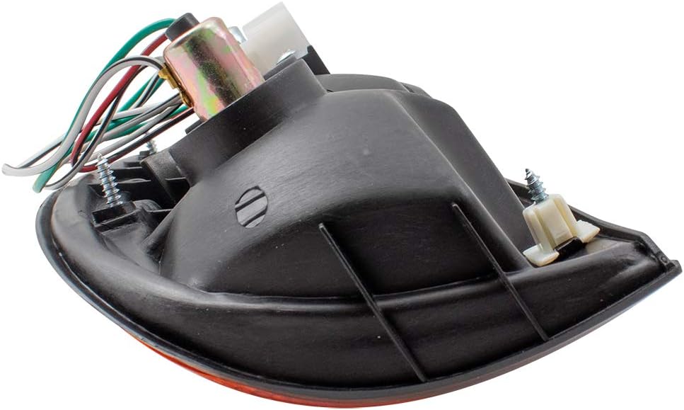 Brock Replacement Driver and Passenger Taillights Tail Lamps Compatible with 95-00 Tacoma Pickup Truck 81560-04030 81550-04030