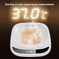 Vista 4 de Bañera Sitz para hemorroides para hemorroides, para posparto femenino, para asiento de inodoro, boquilla doble, lavabo de baño a tope