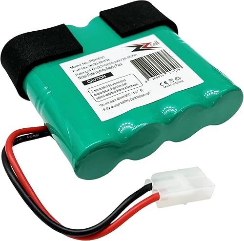 Miniatura 2 de ZZcell® Batería PB-8Cell Reemplazo Water Tech 9630-BHPB, 8C2219MF-AF, 31065248 Aspiradora 9.6Volts 3000mAh