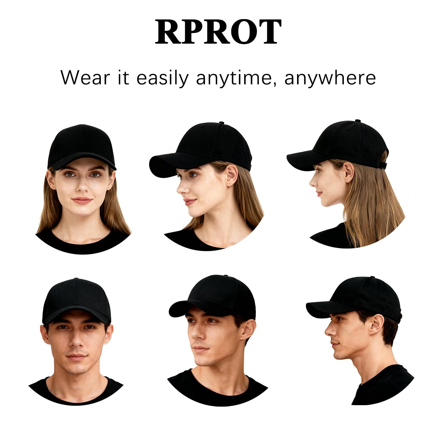 Unisex Ffs-bqm-y001-jm-dz01 czapka z daszkiem, czarna, jeden rozmiar, Czarny, Rozmiar uniwersalny