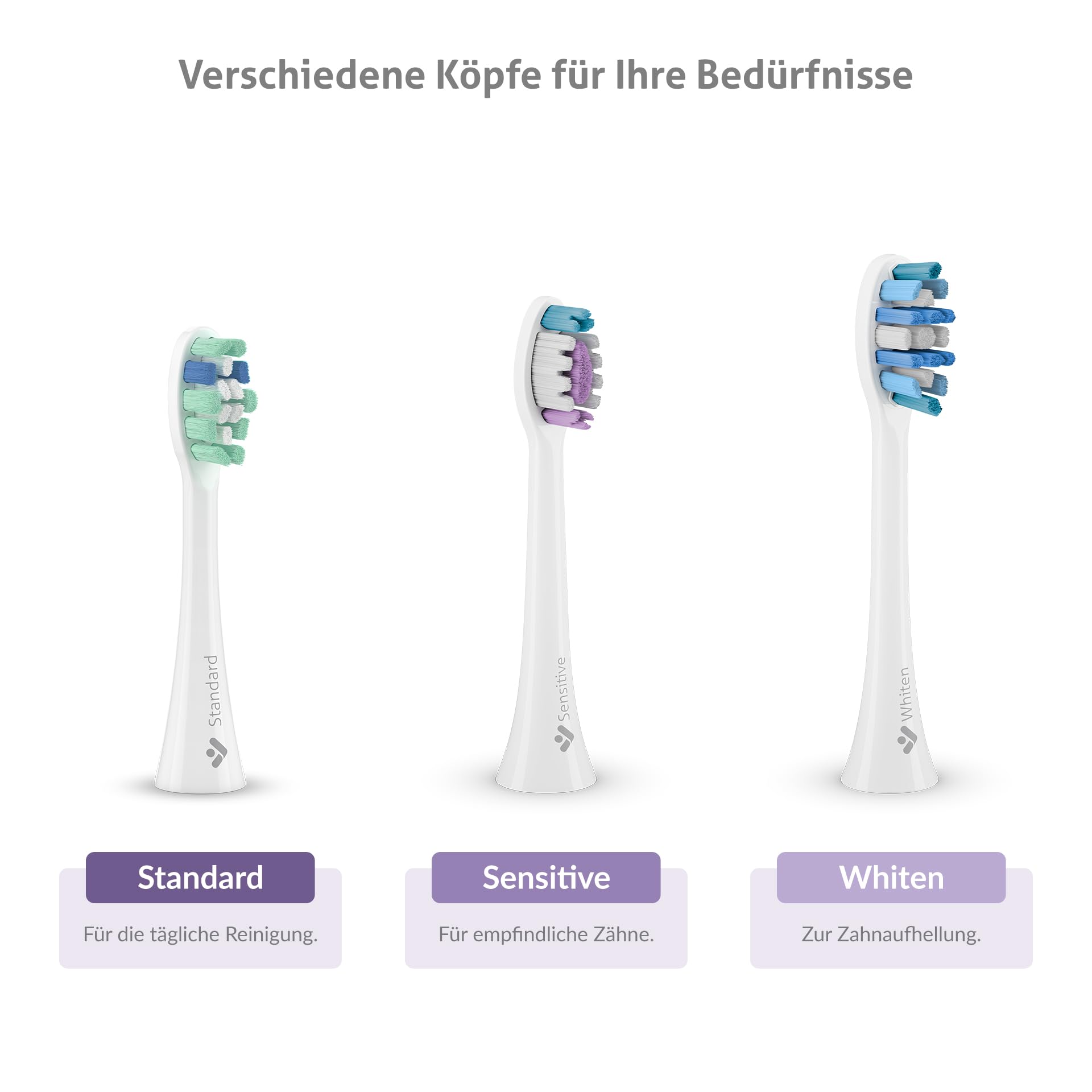 TrueLife Schallzahnbürste SonicBrush Clean30 Duo – Schallzahnbürste Set mit 5 Modi, 30 Tage Akku, USB-C, Timer, IPX7 wasserdicht, 2 Zahnbürsten inkl. Aufsteckbürsten & Reiseetui (Schwarz und Weiß)