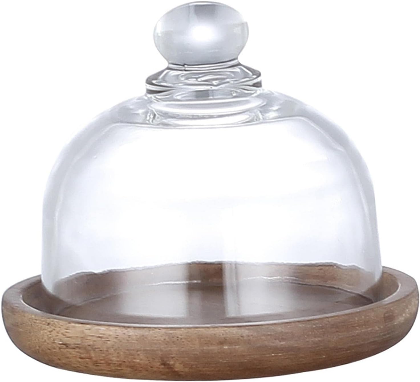 Glass Cake Stand with Dome Lid Cupcake Display Serving Platter Tray|Home & Garden|Kitchen Dining & Bar|Baking Accs. & Cake Decorating|Presentation & Packaging|Cake Stands