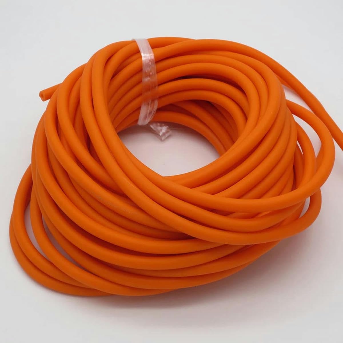 Banda elástica de látex de 50 metros para pesca, caza, tiro, fitness, costura, piezas 2050 3060-naturaleza-18x42mm-50 metros