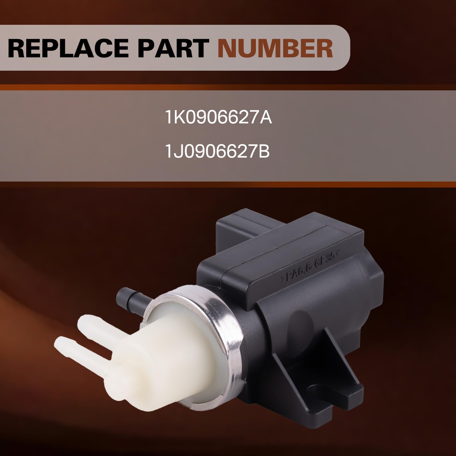 Turbo 1J0906627B - Valvola a solenoide per A3 A4 TT 1J0906627B
