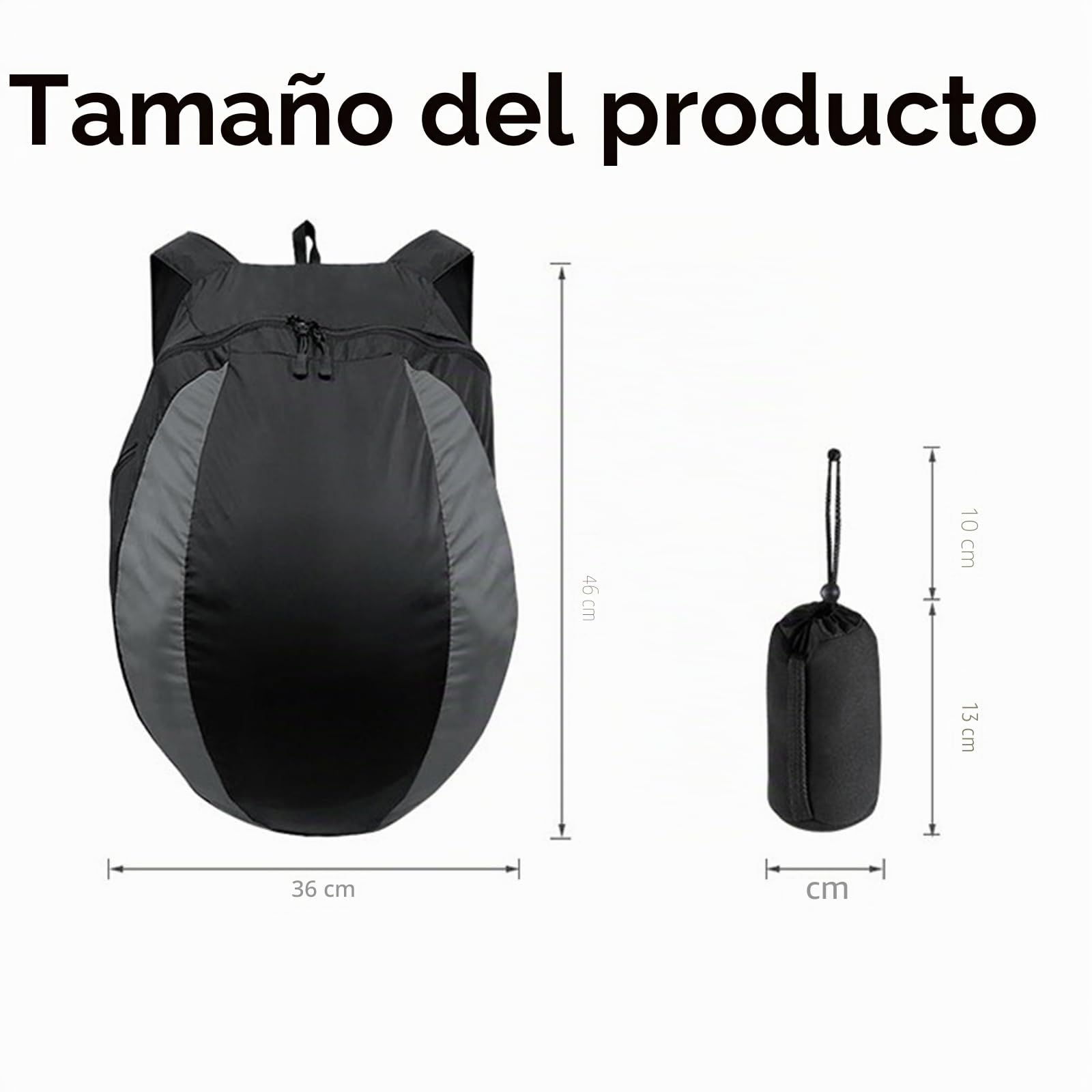 Mochila Para Motocicleta, Grande 28 L Protección Contra El Polvo, Bolsa De Almacenamiento Ligera Para Cascos De Moto, Deportes, Formación, Senderismo, Viajes