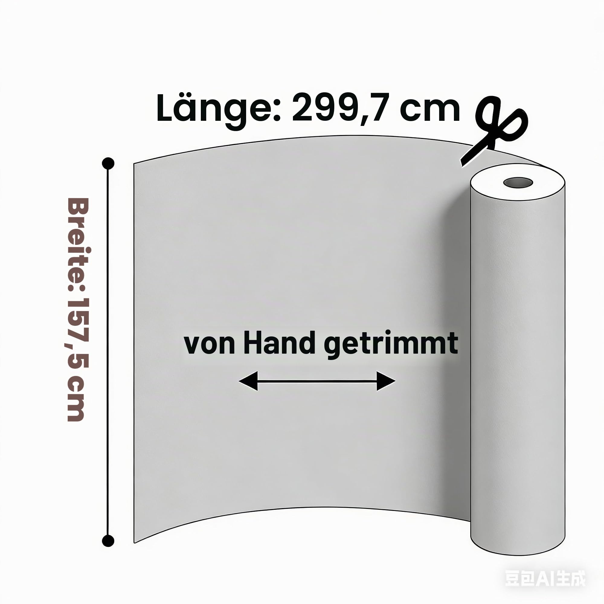 Ersatzstoff für Sofas, Stühle, Federunterlagen, 75 g, Vliesstoff, 1,6 x 3 m, Schwarz