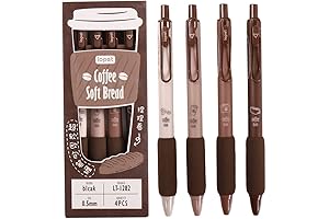 Cute Coffee Color Press Pens