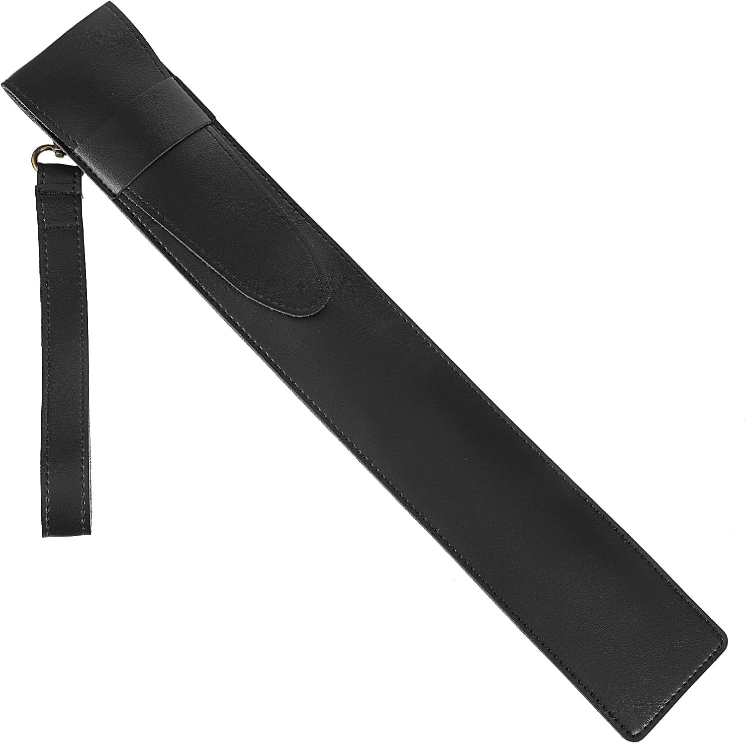 Drum Stick Bag, PU Leather Drumstick Storage Case Holder Essential Drum Set Accessory for All Drumsticks and Percussion Mallets