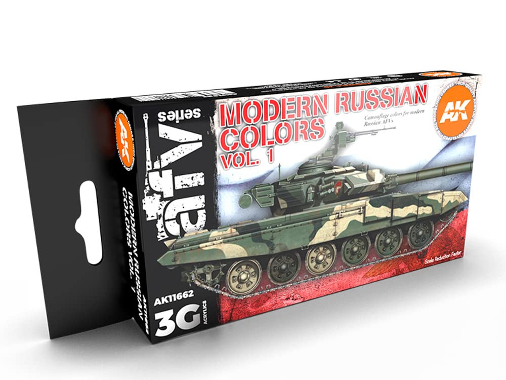Amazon.com: AK Interactive 3G Modern Russian Colours Vol 1