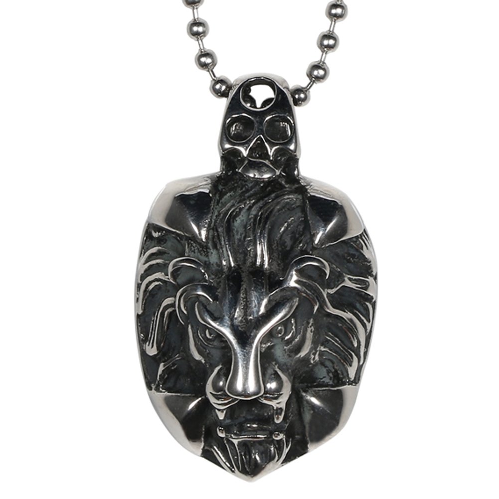 Pendentif lion acier inoxydable : le bijou idéal pour vos sorties urbaines