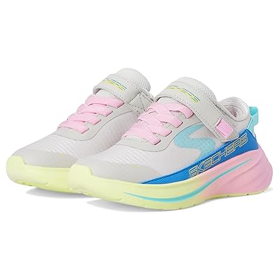 SKECHERS KIDS Wave 92 Imara Lite 303571L (Little Kid/Big Kid) Girls Shoes Grey/Multi