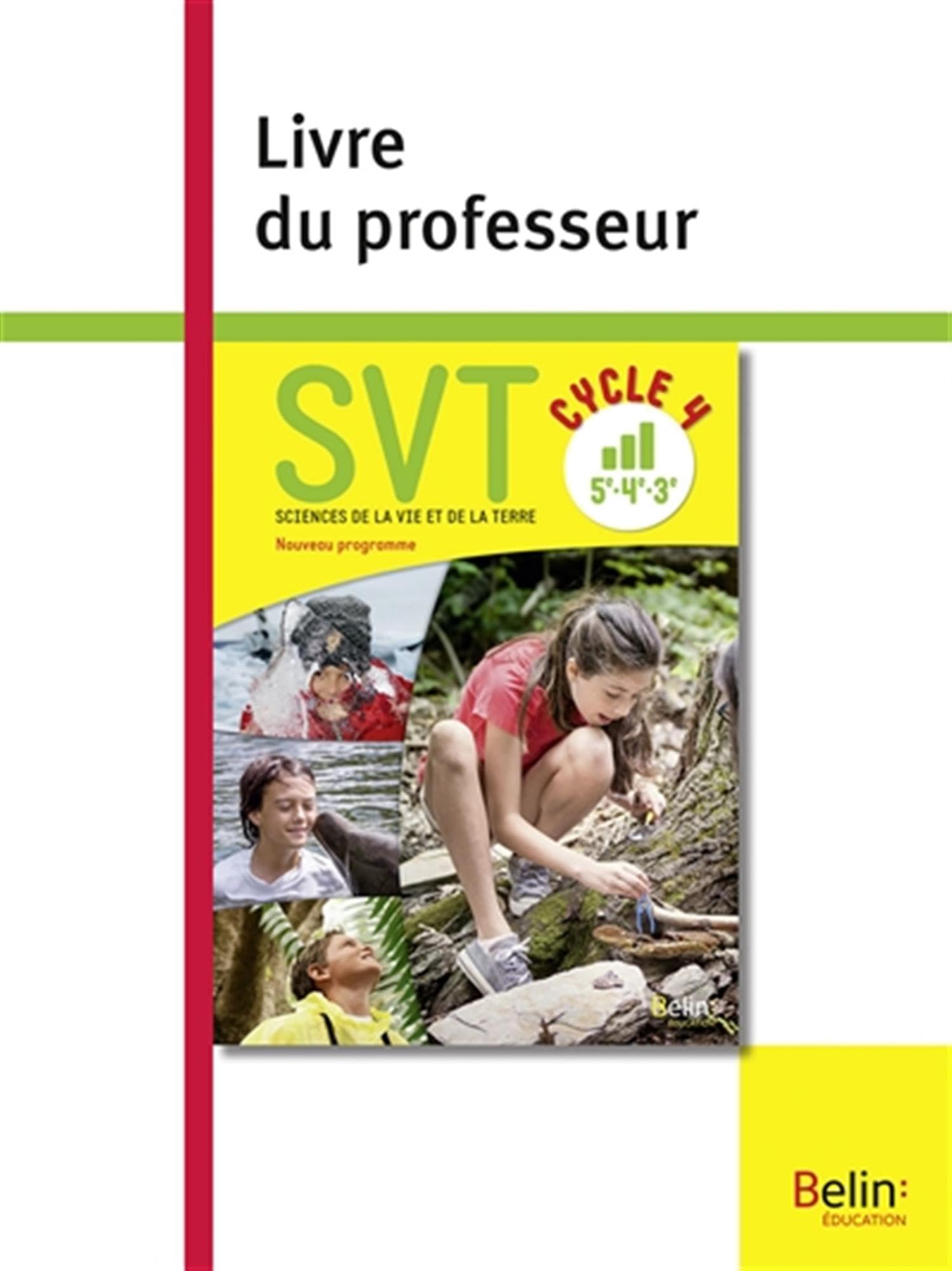SVT - Cycle 4: Livre du professeur