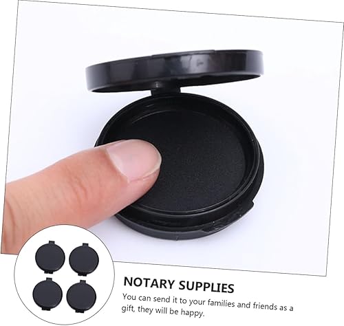 Miniatura 3 de Almohadilla de sello de huellas dactilares de secado rápido de tinta para recolección de huellas dactilares, material borrable para identificación y